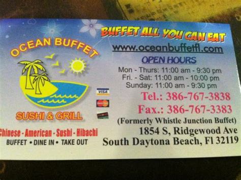 ocean buffet south daytona prices